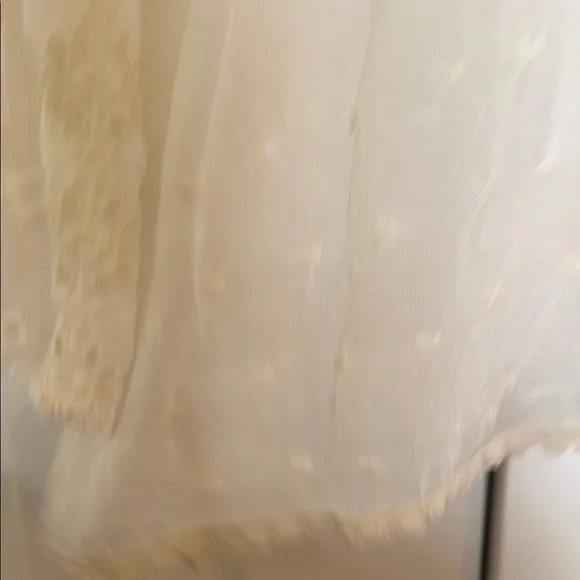 Johnny Was Laurel Amari Blouse - C10021-4 Cream Lace Blouse, Size S - Picture 10 of 11